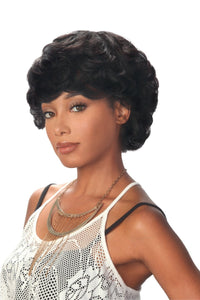 Thumbnail for Zury Sis 100% Brazilian Remy Human Hair Wig Olay_COLOR 1 ONLY