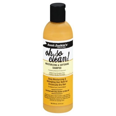 Aunt Jackie’s Oh So Clean! Moisturizing & Softening Shampoo – 12 fl oz - Elevate Styles