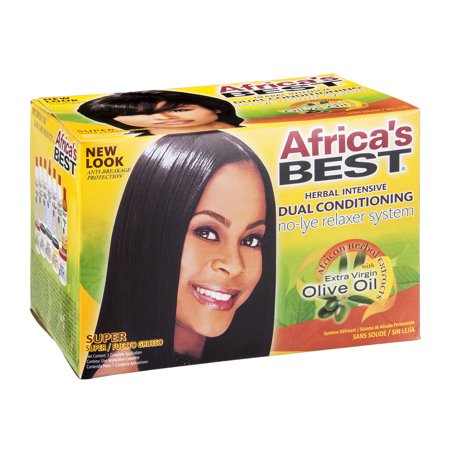 Africa’s Best Herbal Intensive Dual Conditioning No-Lye Relaxer System – Super - Elevate Styles
