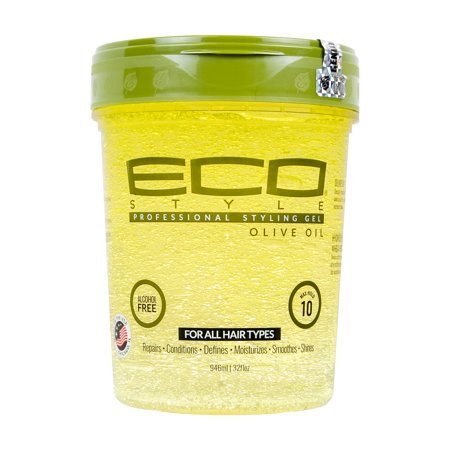 Eco Style Olive Oil Professional Styling Gel – Max Hold 10 - Elevate Styles