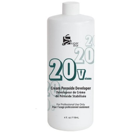 Super Star 20 Volume Cream Peroxide Developer – 4 oz - Elevate Styles
