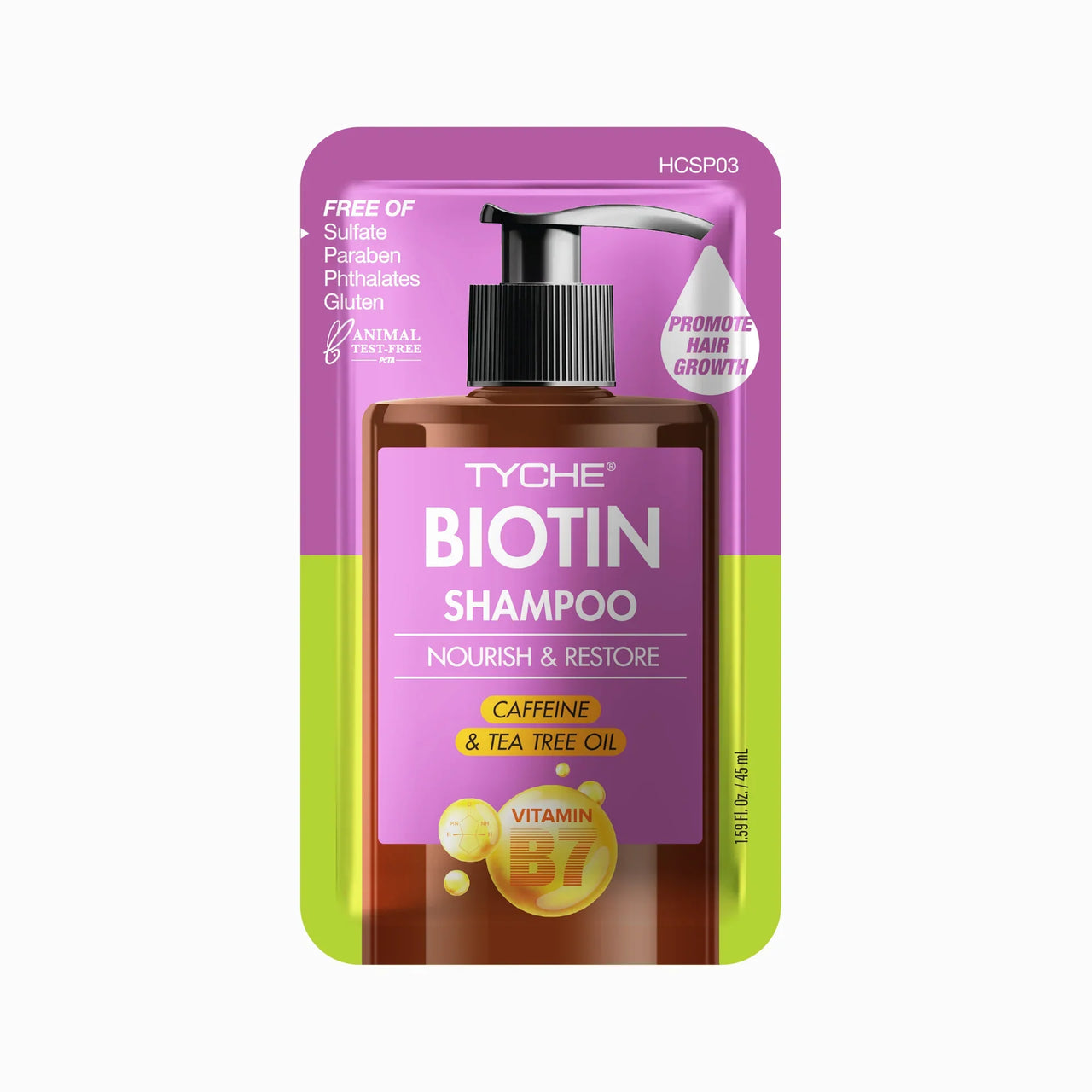Tyche Biotin Shampoo Nourish & Restore 1.59 fl. oz - Elevate Styles