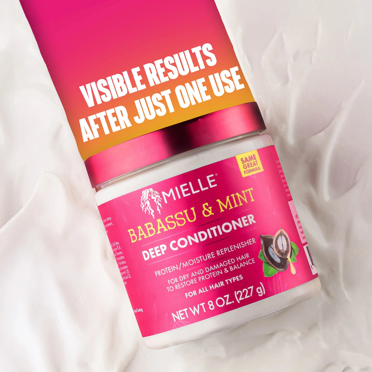 Mielle Babassu & Mint Deep Conditioner 1.75 oz. - Elevate Styles