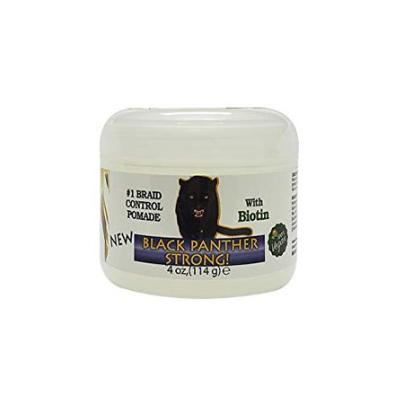 Black Panther Strong Braid Control Pomade – 4 oz - Elevate Styles