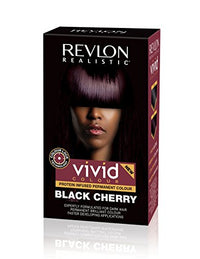 Thumbnail for Revlon Realistic Vivid Colour - Black Cherry Protein Infused Permanent Hair Dye - Elevate Styles
