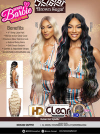 Thumbnail for Mane Concept Brown Sugar Barbie Series HD Clear Lace Front Wig - SKIPPER BSHC292 - Elevate Styles
