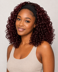 Thumbnail for Mane Concept Brown Sugar Switch Up 07 Headband Wig with Detachable Bang BSSU107