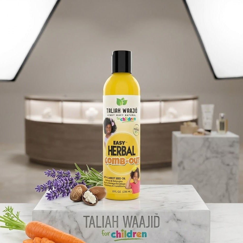 Taliah Waajid Kinky Wavy Natural for Children Easy Herbal Comb-Out 8 oz