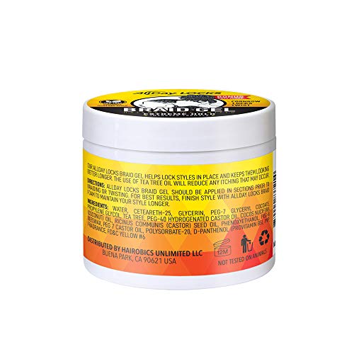 Hai Robi Hairobics Unlimited Braid Gel – Extreme Hold for Cornrows, Locks ...