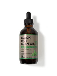 Thumbnail for Black Rice Bran Oil Peppermint Hair Moisturizing Oil 4 Oz