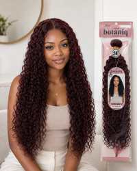 Thumbnail for Botaniq Mega Brazilian Water Wave Human Hair Blend Weave MBWT