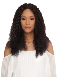 Thumbnail for Amy Aviance 100% Human Hair Wet & Wavy I-Part Lace Wig  Macy – Natural