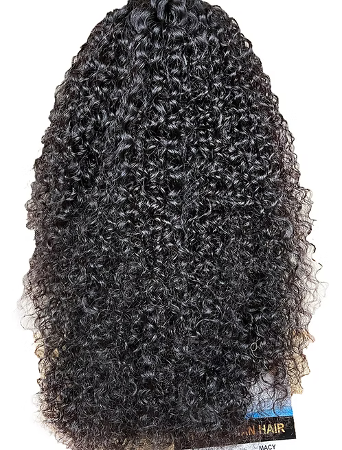 Amy Aviance 100% Human Hair Wet & Wavy I-Part Lace Wig  Macy – Natural