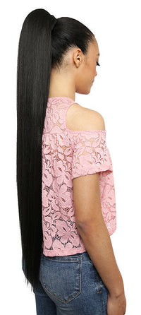 Thumbnail for Amy Aviance Rose Mallow Drawstring Ponytail Elia