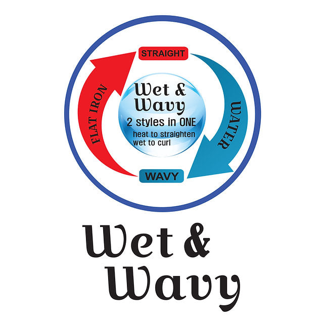 Amy Aviance 100% Remy Human Hair Wet & Wavy I-Part HD Lace Wig Luna – Natural