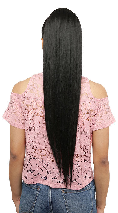 Amy Aviance Rose Mallow Ponytail Ray