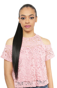 Thumbnail for Amy Aviance Rose Mallow Ponytail Ray