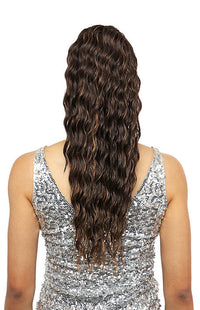 Thumbnail for Amy Aviance Rose Mallow Drawstring Ponytail Lorie