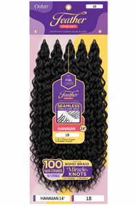 Thumbnail for Outre Purple Pack Brazilian Bundle - Feather Crochet Hawaiian 14