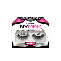 Thumbnail for Laflare NYMink 3D Mink Lashes – NY62 - Elevate Styles
