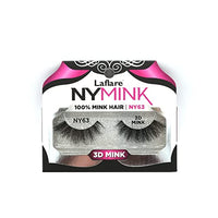 Thumbnail for Laflare NYMink 3D Mink Lashes – NY63 - Elevate Styles