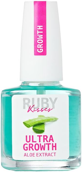 Title Ruby Kisses Ultra Growth Nail Treatment with Aloe Extract (0.5 fl oz / 15 ml) RTR02
