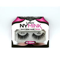 Thumbnail for Laflare NYMink 3D Mink Lashes – NY55 - Elevate Styles