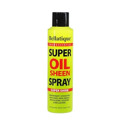 Bellatique Professional Super Oil Sheen Spray 5.2 oz - Elevate Styles