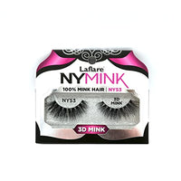 Thumbnail for Laflare NYMink 3D Mink Lashes – NY53 - Elevate Styles