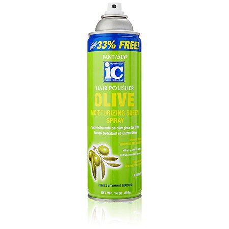 Fantasia IC Olive Moisturizing Sheen Spray – 14 oz - Elevate Styles