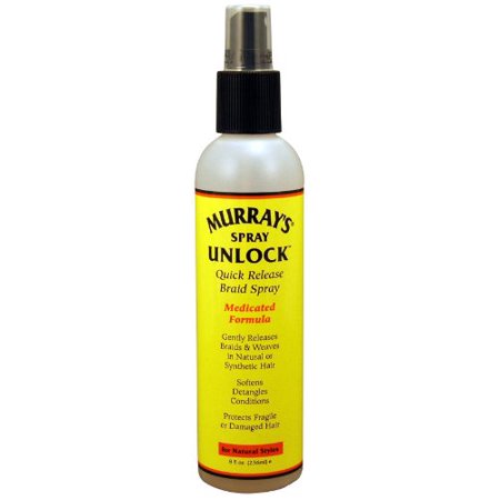 Murray’s Unlock Quick Release Braid Spray – Medicated Formula (8 oz) - Elevate Styles