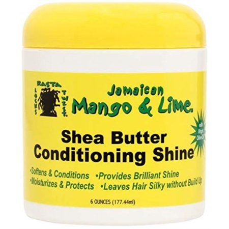 Jamaican Mango & Lime Shea Butter Conditioning Shine – 6 oz - Elevate Styles