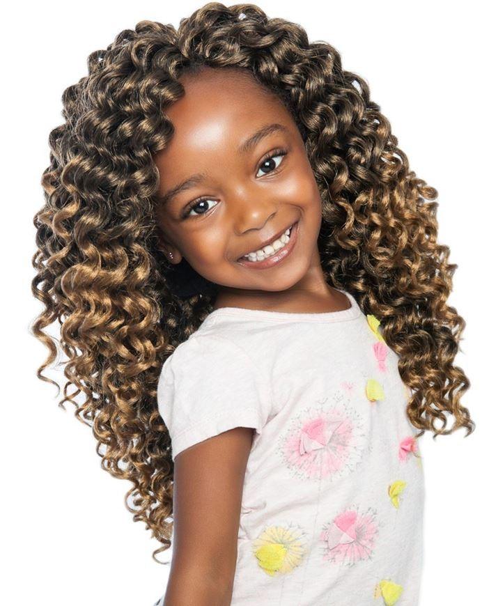 Afri Naptural Synthetic Kids Crochet KC04 Sassy Curl - Elevate Styles