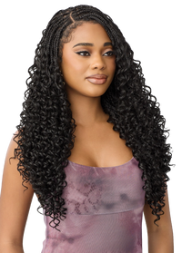 Thumbnail for Outre Airtied 100% Fully Hand-Tied Wig Boho Passion Box Braids 24