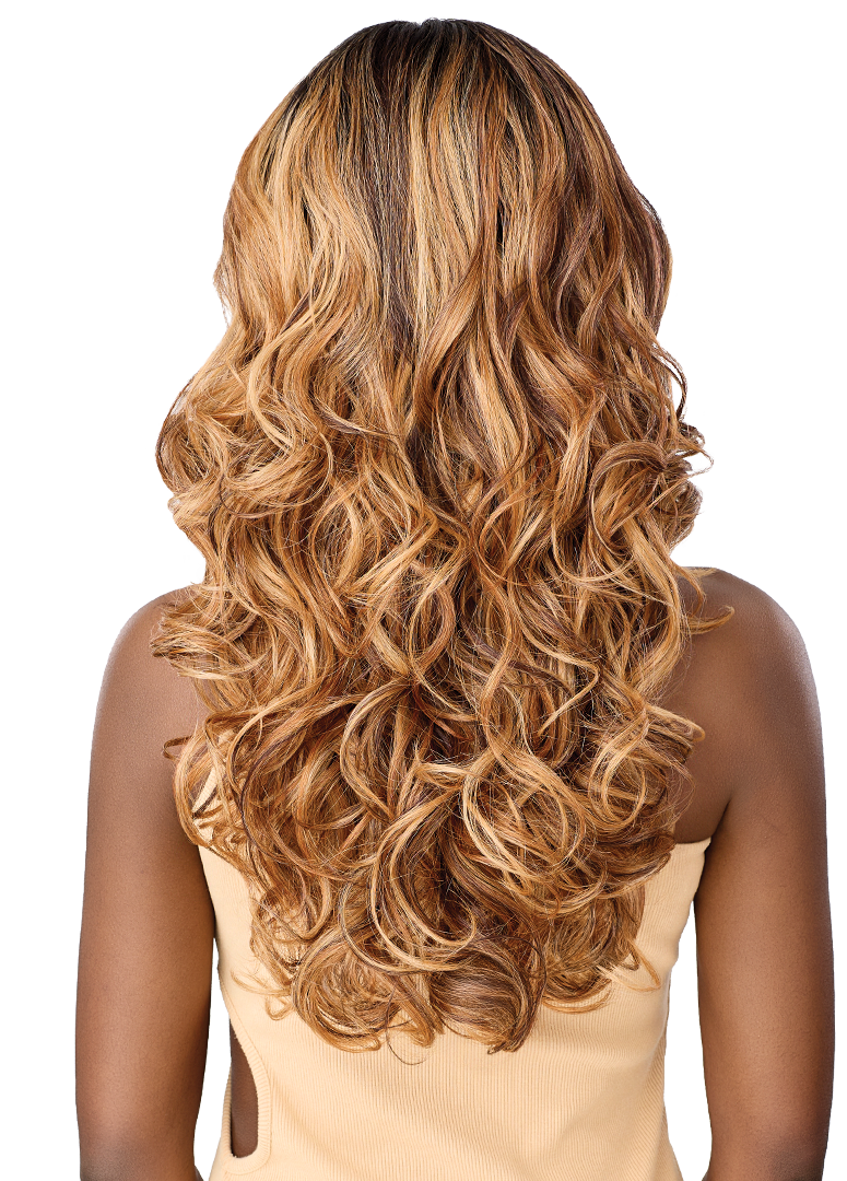 Outre Synthetic Melted Hairline HD Lace Front Wig MH148 QLMHMH148