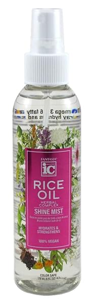 Thumbnail for Fantasia IC Rice Oil Herbal Complex Shine Mist 6 oz - Elevate Styles