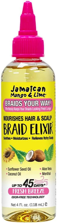 Thumbnail for Jamaican Mango & Lime Braid Elixir 4oz - Elevate Styles