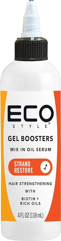 Thumbnail for Eco Style Gel Boosters Strand Restore Mix In Oil Serum 4 fl. oz. - Elevate Styles