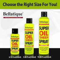 Thumbnail for Bellatique Professional Super Oil Sheen Spray 2.8 oz - Elevate Styles