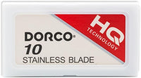 Thumbnail for Dorco 10 Stainless Blade HQ Technology 10 Count