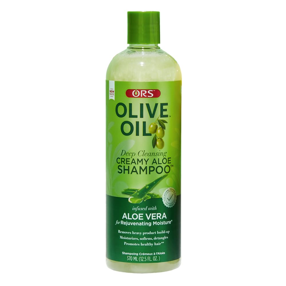 ORS Olive Oil Deep Cleansing Creamy Aloe Shampoo 12.5 fl. oz. - Elevate Styles