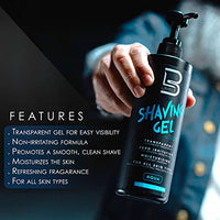 Thumbnail for L3VEL3 Shaving Gel – Ice (16.9 fl. oz. / 500 mL)