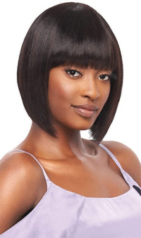 Thumbnail for MyTresses Purple Label 100% Human Hair Full Wig HH-Straight Bob 10