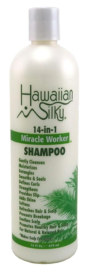 Hawaiian Silky 14-in-1 Miracle Worker Shampoo 16 fl. oz. - Elevate Styles