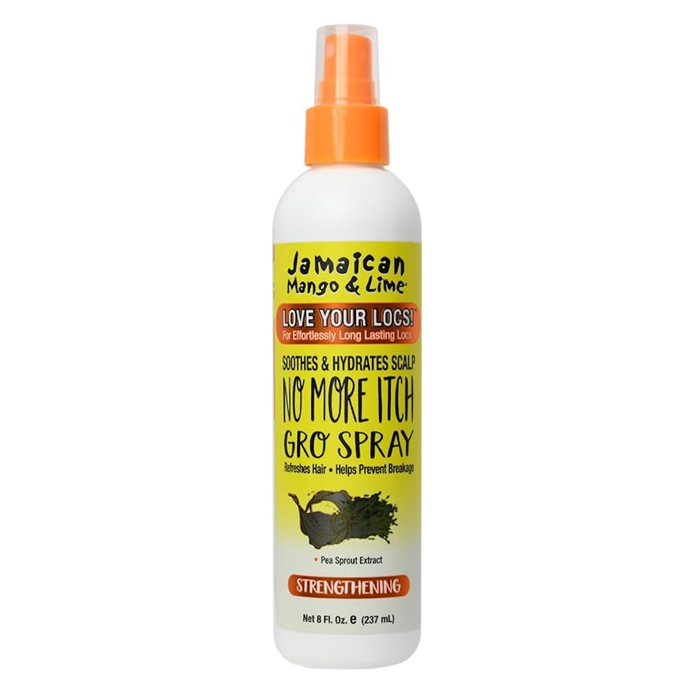 Jamaican Mango & Lime® No More Itch Gro Spray – Strengthening 8 OZ