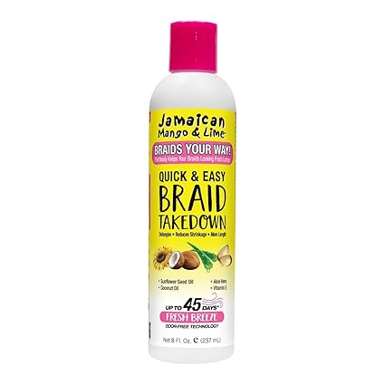 Jamaican Mango & Lime Braids Your Way! Quick & Easy Braid Takedown 8oz - Elevate Styles