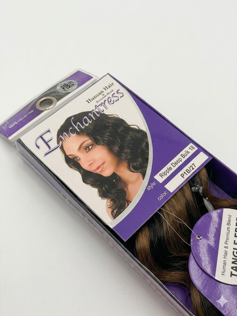 Enchantress Ripple Deep Bulk 18" - Human Hair & Premium Blend - Elevate Styles