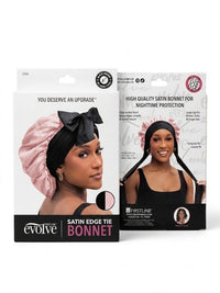 Thumbnail for Firstline Evolve Satin Edge Tie Bonnet -Pink