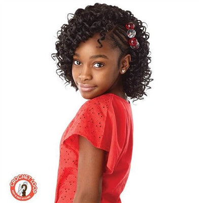 Outre X-Pression Lil Looks Crochet Braid for Kids Bounce Rod 6" - Elevate Styles