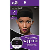 Thumbnail for Ms Remi Wide Band Wig Cap Black X Long 2pcs